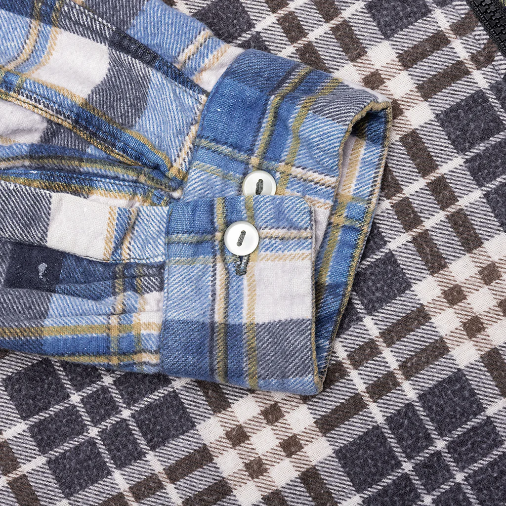 7 Cuts Zipped Wide Shirt - Assorted - Image 5