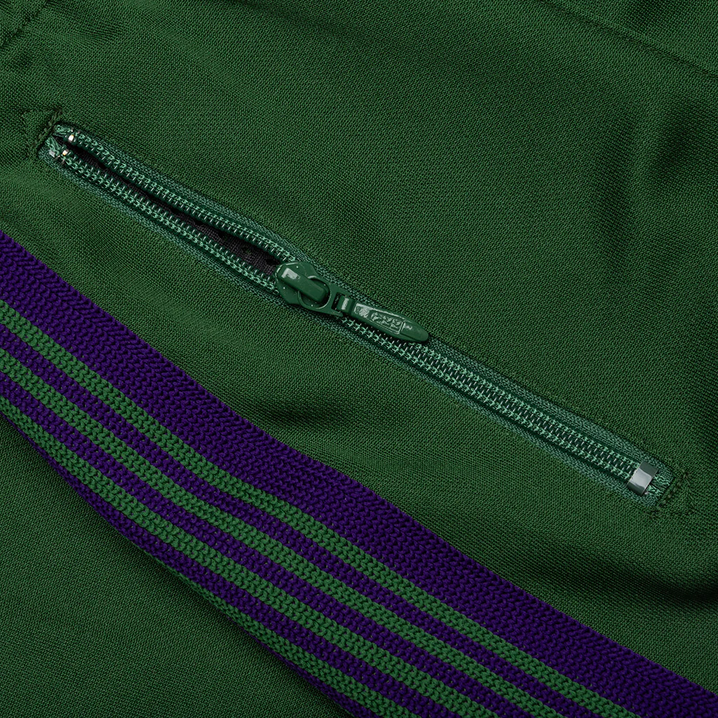 Boot-Cut Track Pant Poly Smooth - Ivy Green - Image 3