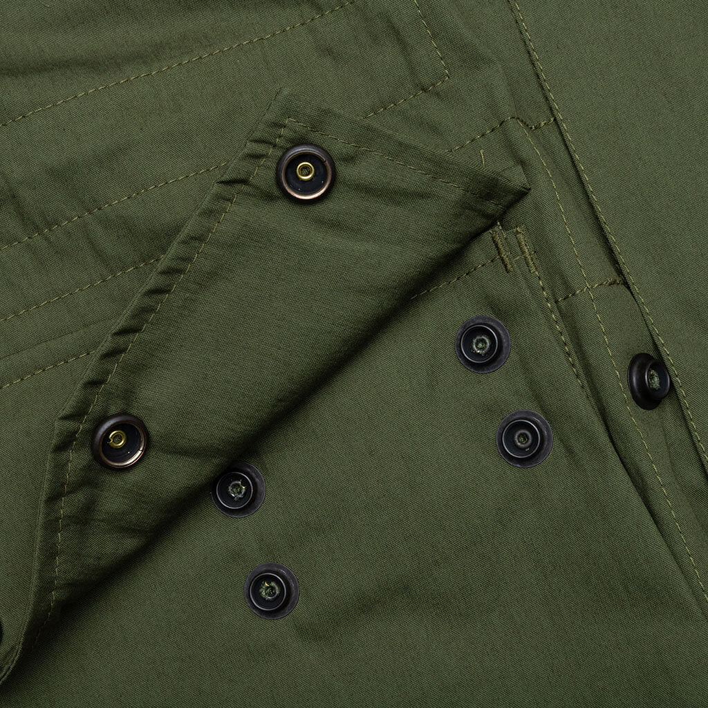Oxford Field Coat - Olive - Image 4