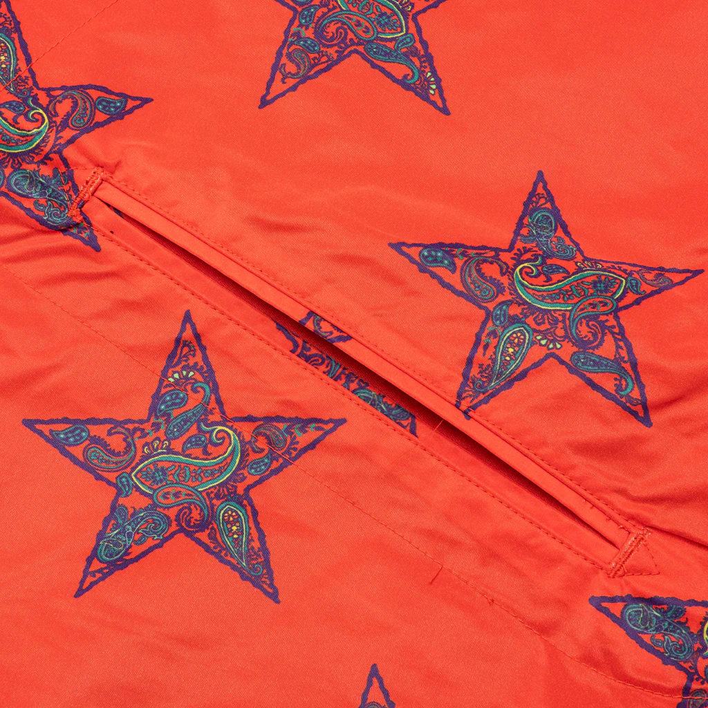 Coach Jacket - Red/Star - Image 5