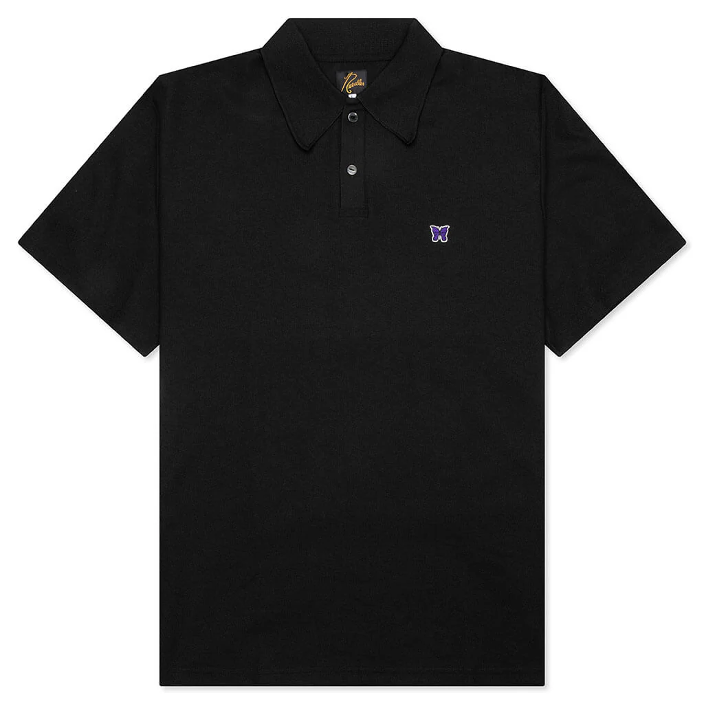 S/S Polo Shirt - Black