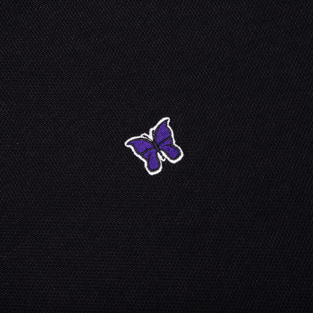S/S Polo Shirt - Black - Image 4