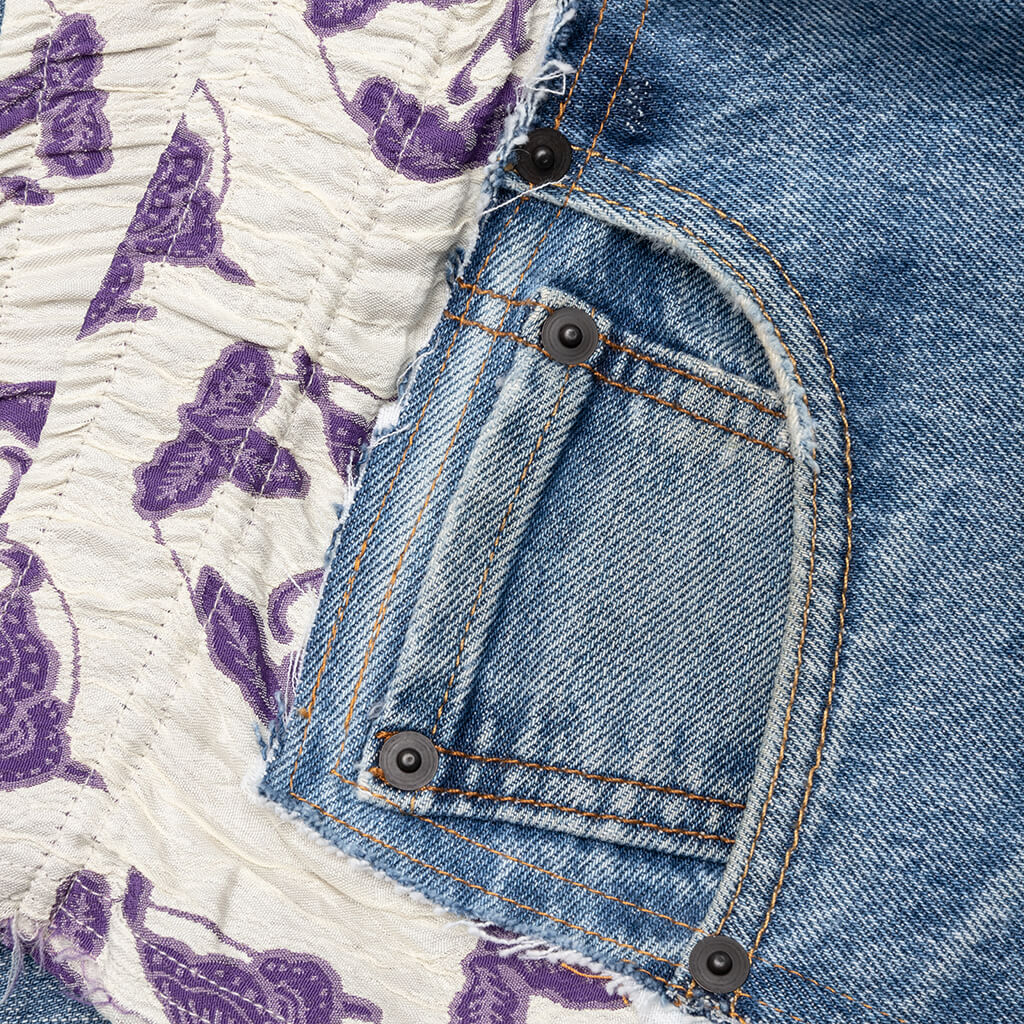 Jean Pant Covered Pant - Off White - Image 4