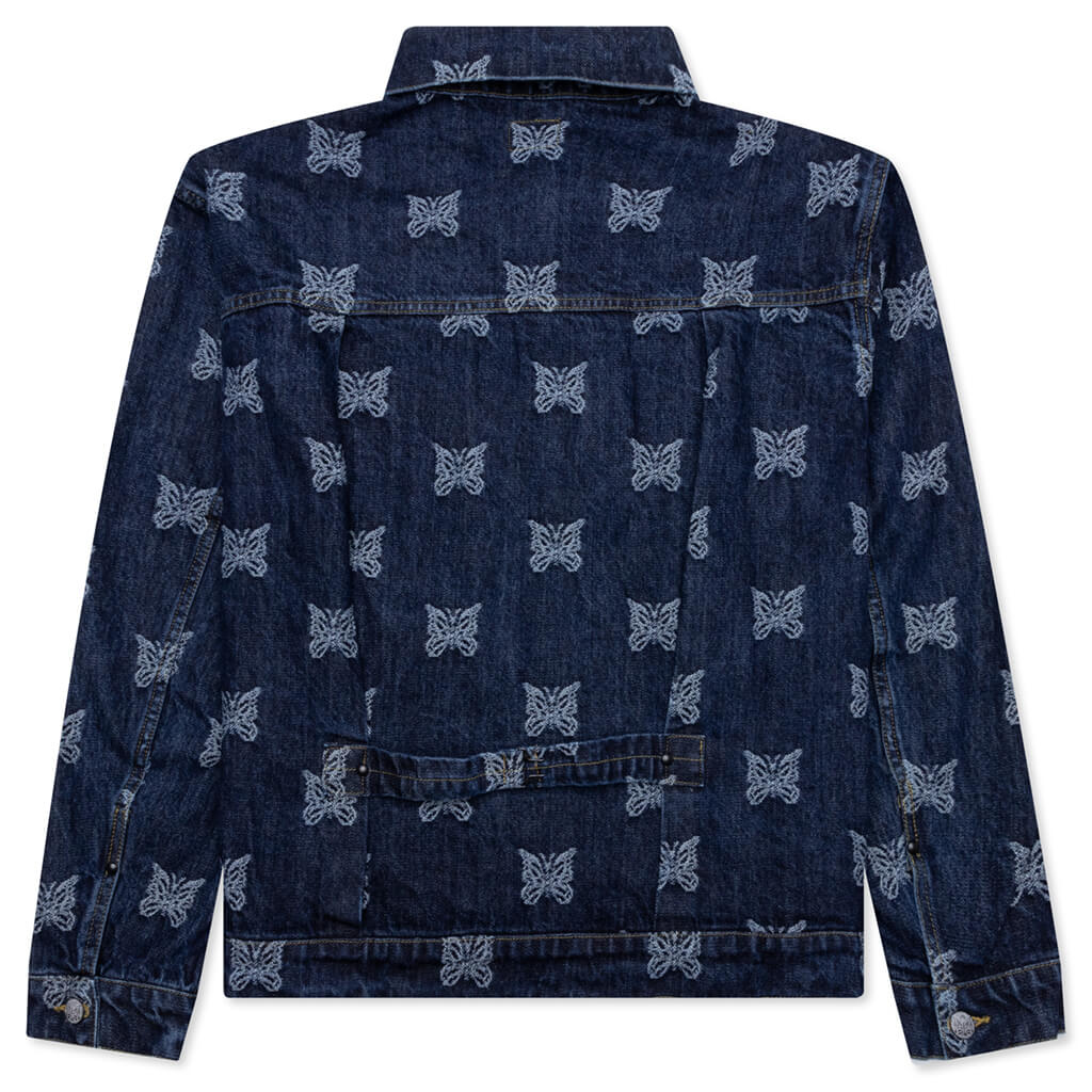M.W. Jean Jacket Papillion JQ - Indigo - Image 2