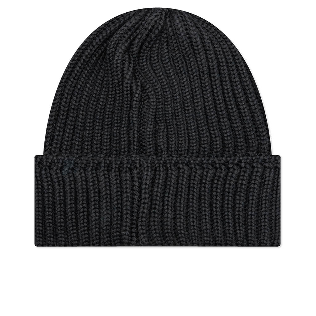 Merino Wool Watch Cap - Black - Image 2