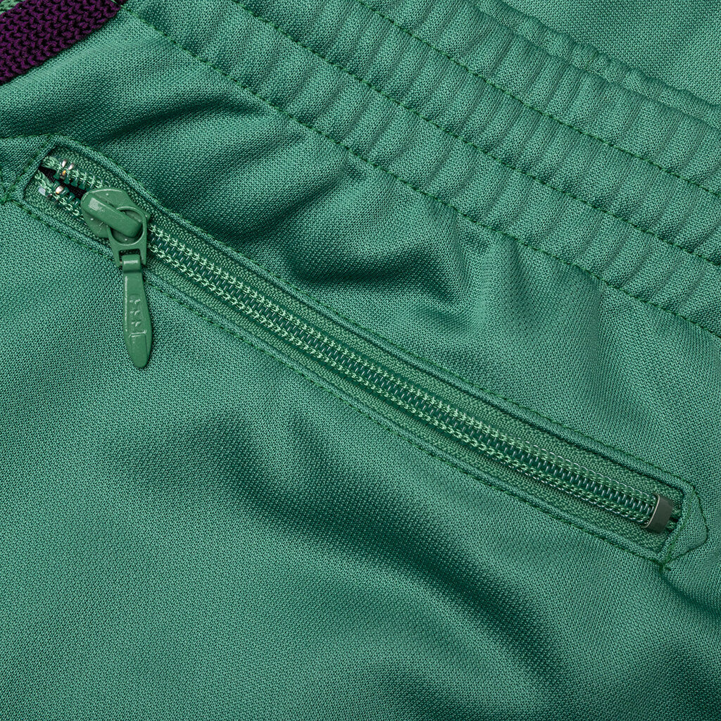 Narrow Track Pant Poly Smooth - Emerald - Image 4