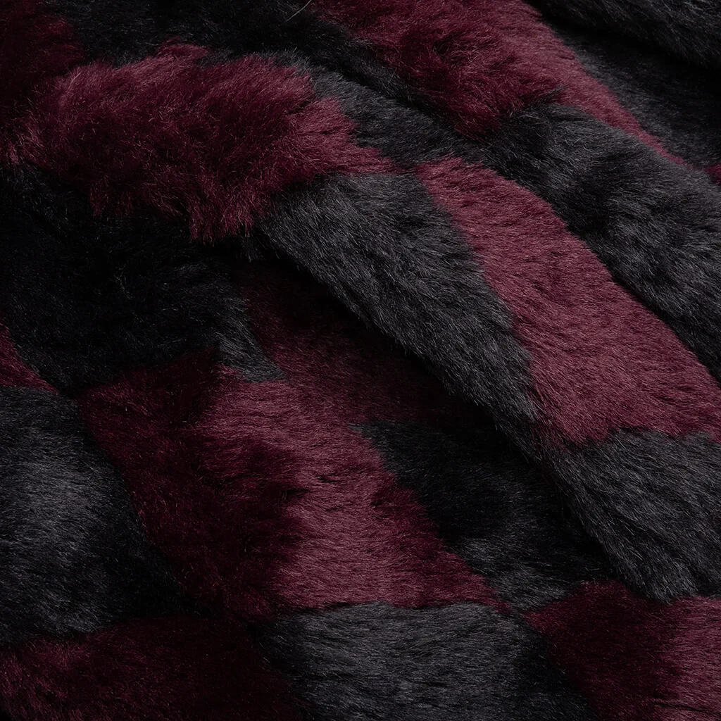 Pea Coat - Navy/Bordeaux - Image 5