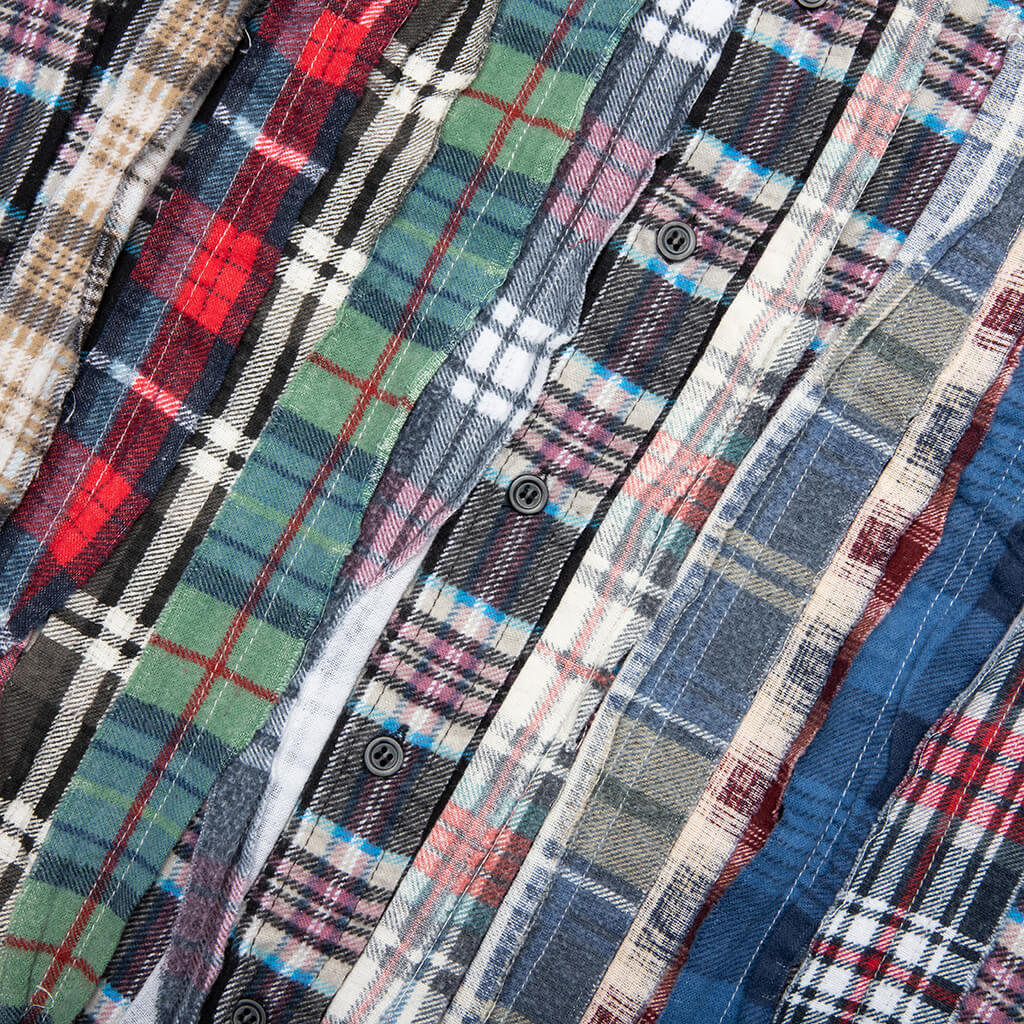 Ribbon Flannel Shirt - Assorted - Image 4
