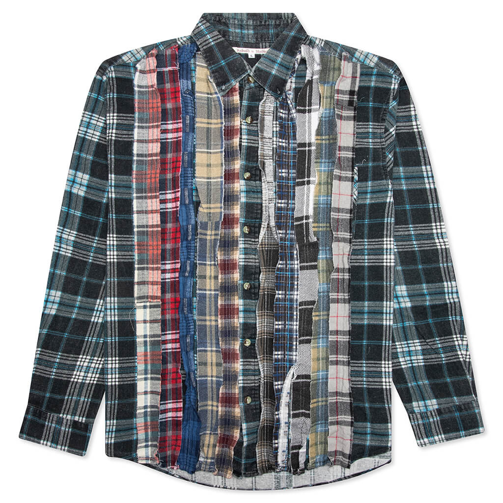 Ribbon Flannel Shirt - Assorted