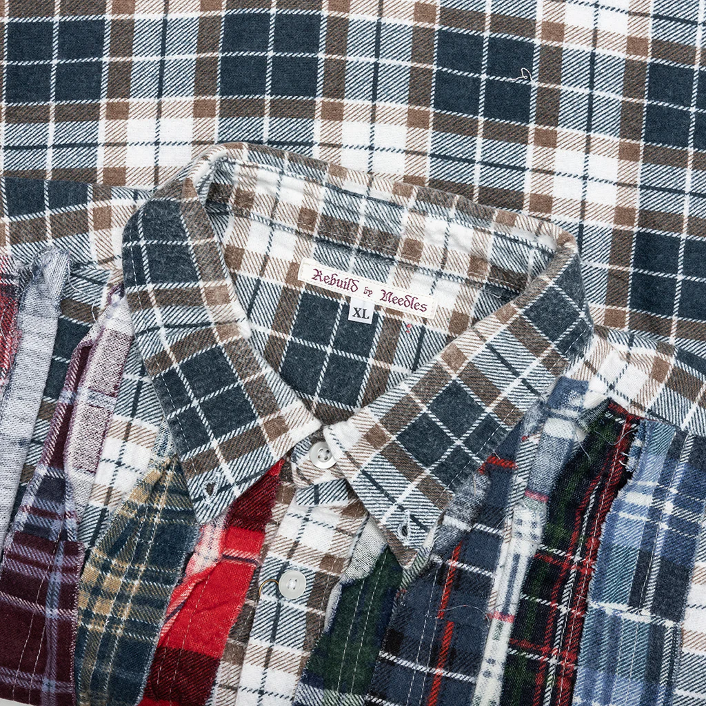 Ribbon Flannel Shirt - Assorted - Image 3