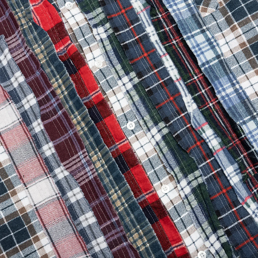 Ribbon Flannel Shirt - Assorted - Image 4