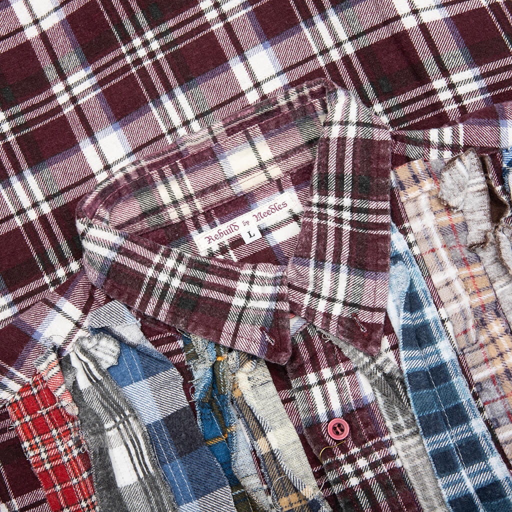 Ribbon Flannel Shirt - Assorted - Image 3