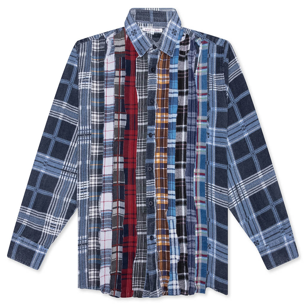 Ribbon Flannel Shirt - Assorted