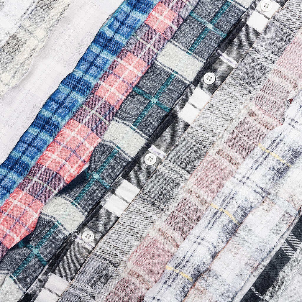 Ribbon Wide I.O. Flannel Shirt - Assorted - Image 4
