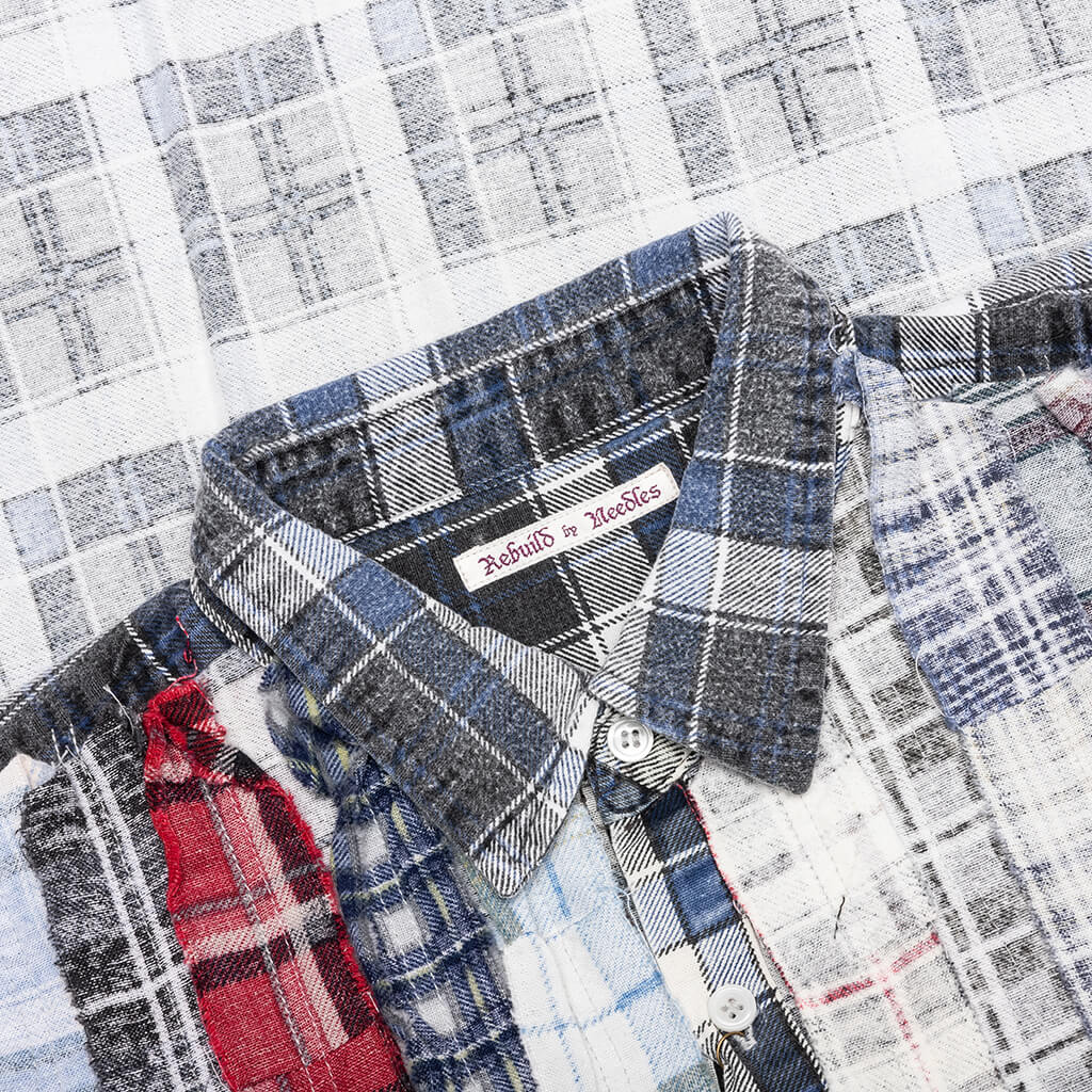 Ribbon Wide I.O. Flannel Shirt - Assorted - Image 4