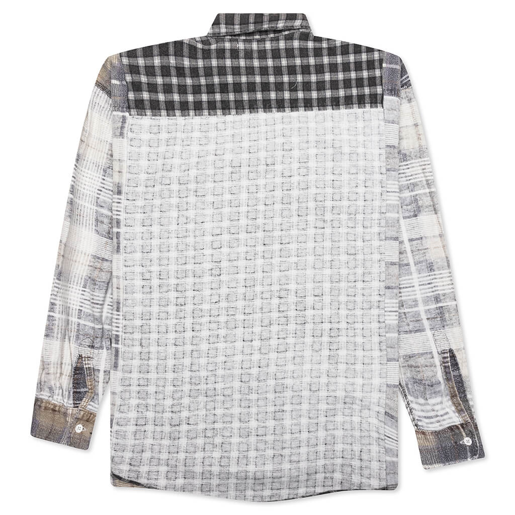 Ribbon Wide I.O. Flannel Shirt - Assorted - Image 2