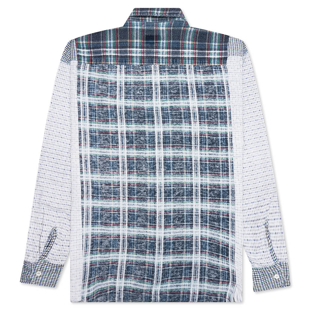 Ribbon Wide I.O. Flannel Shirt - Assorted - Image 2
