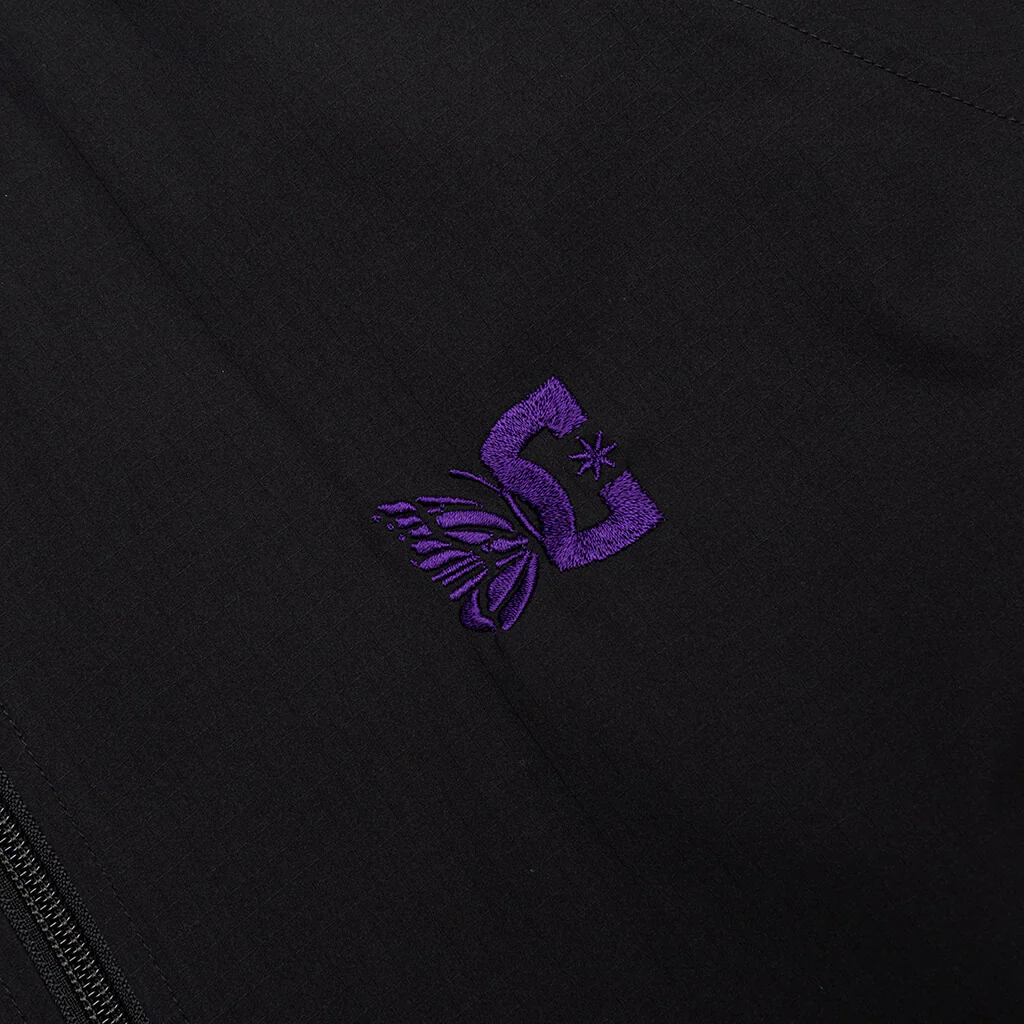 Needles x DC Shoes Jog Jacket - Black - Image 4
