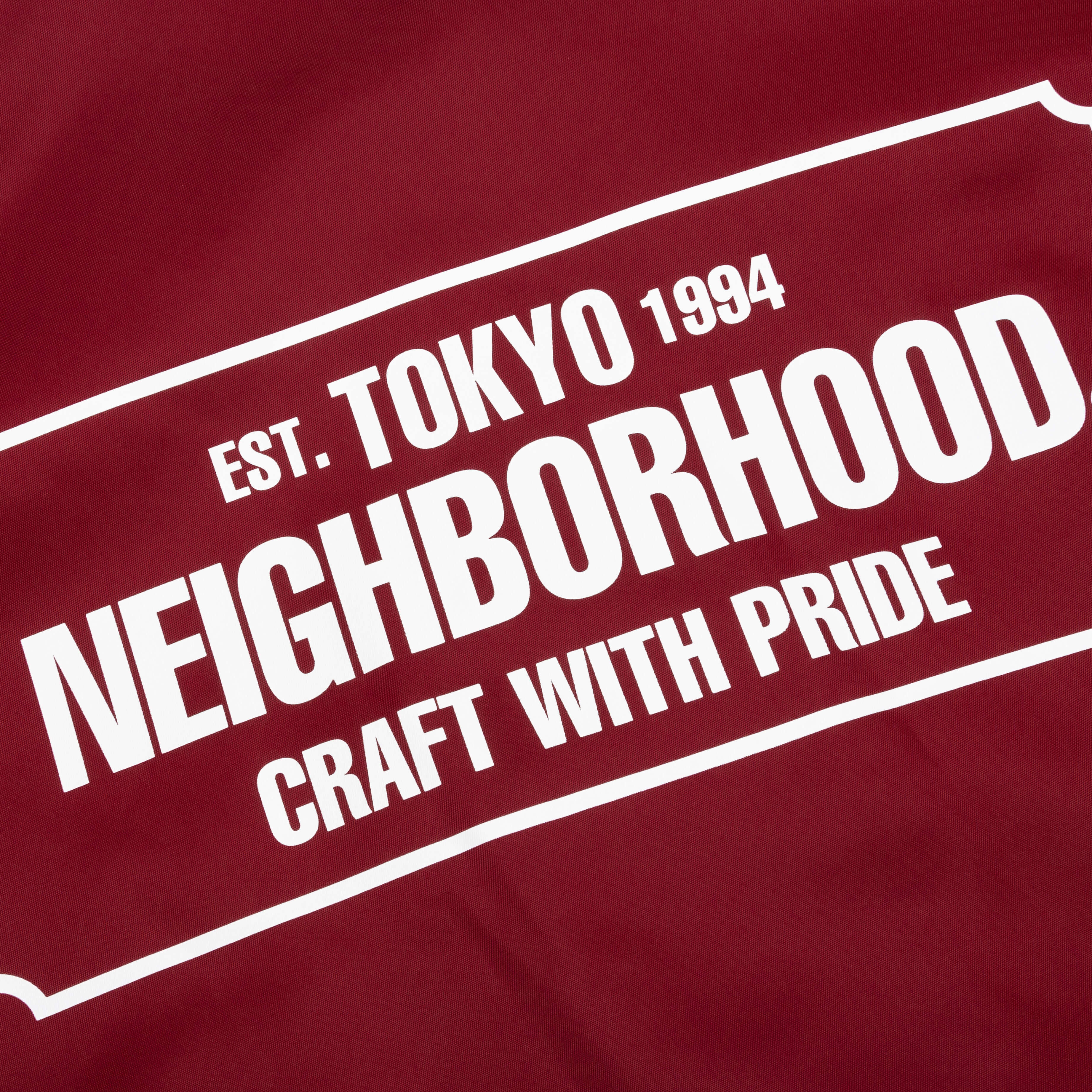 Baseball Jacket - Burgundy - Image 4