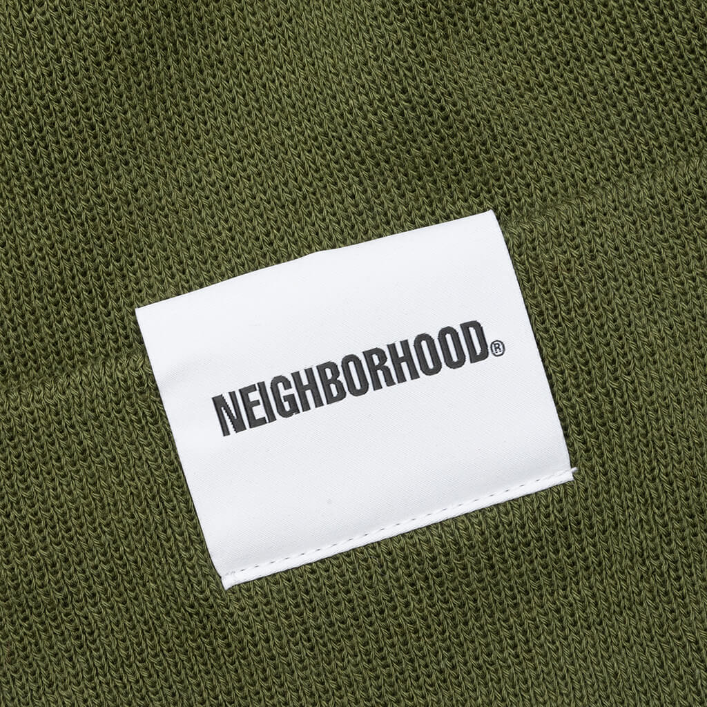 Beanie Cap - Olive Drab - Image 2