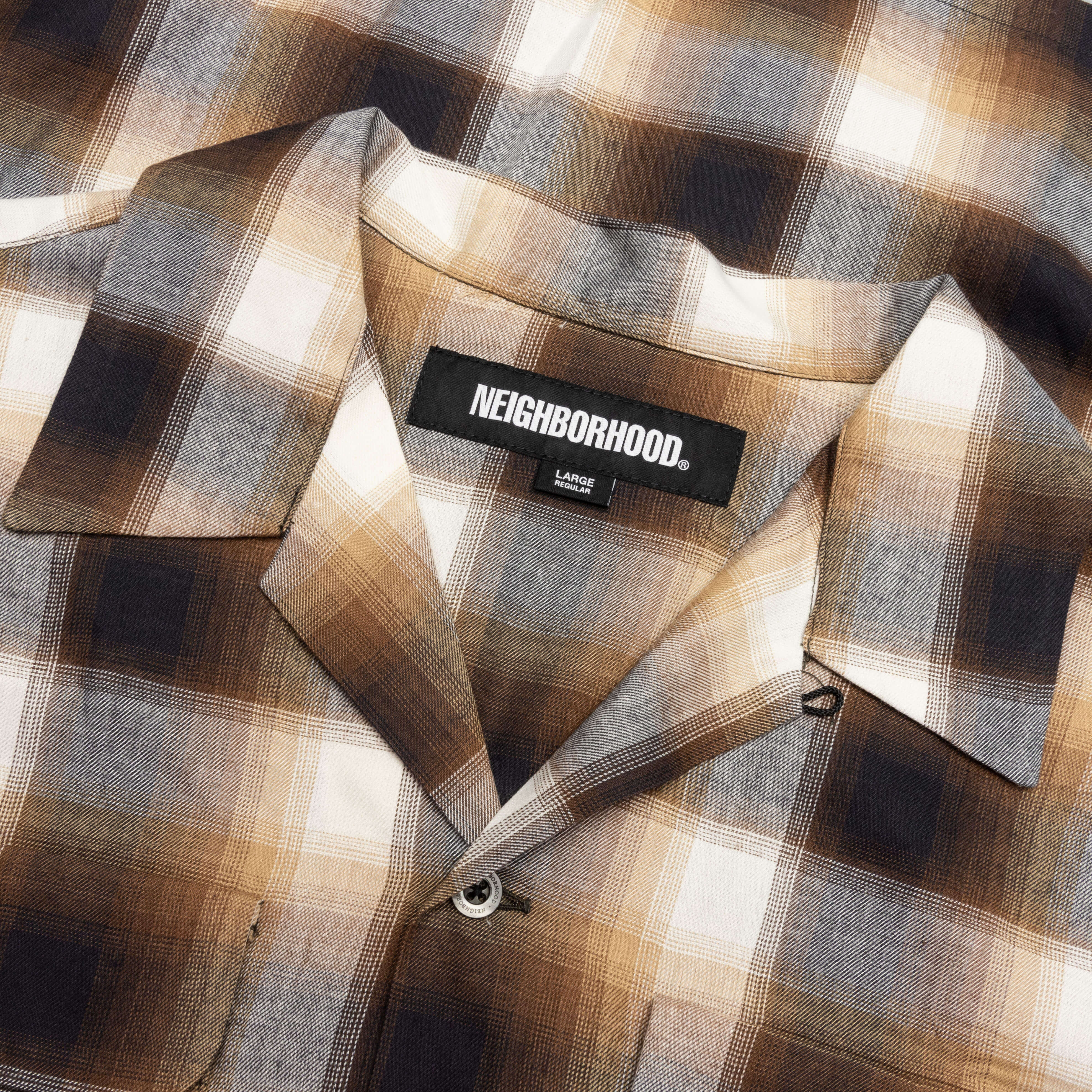 Blockombre L/S Shirt - Brown - Image 3