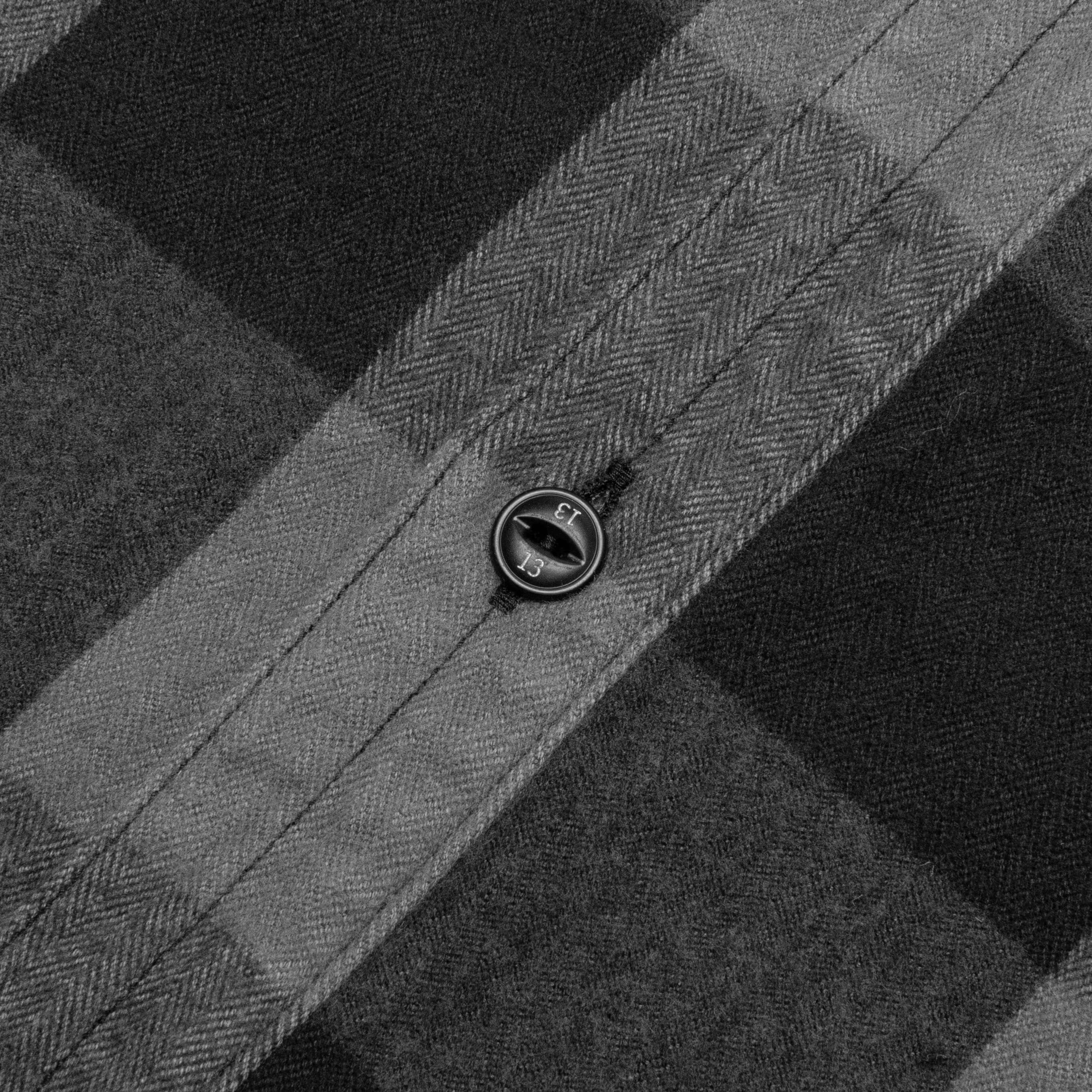 Buffalo Check L/S Shirt - Grey - Image 6