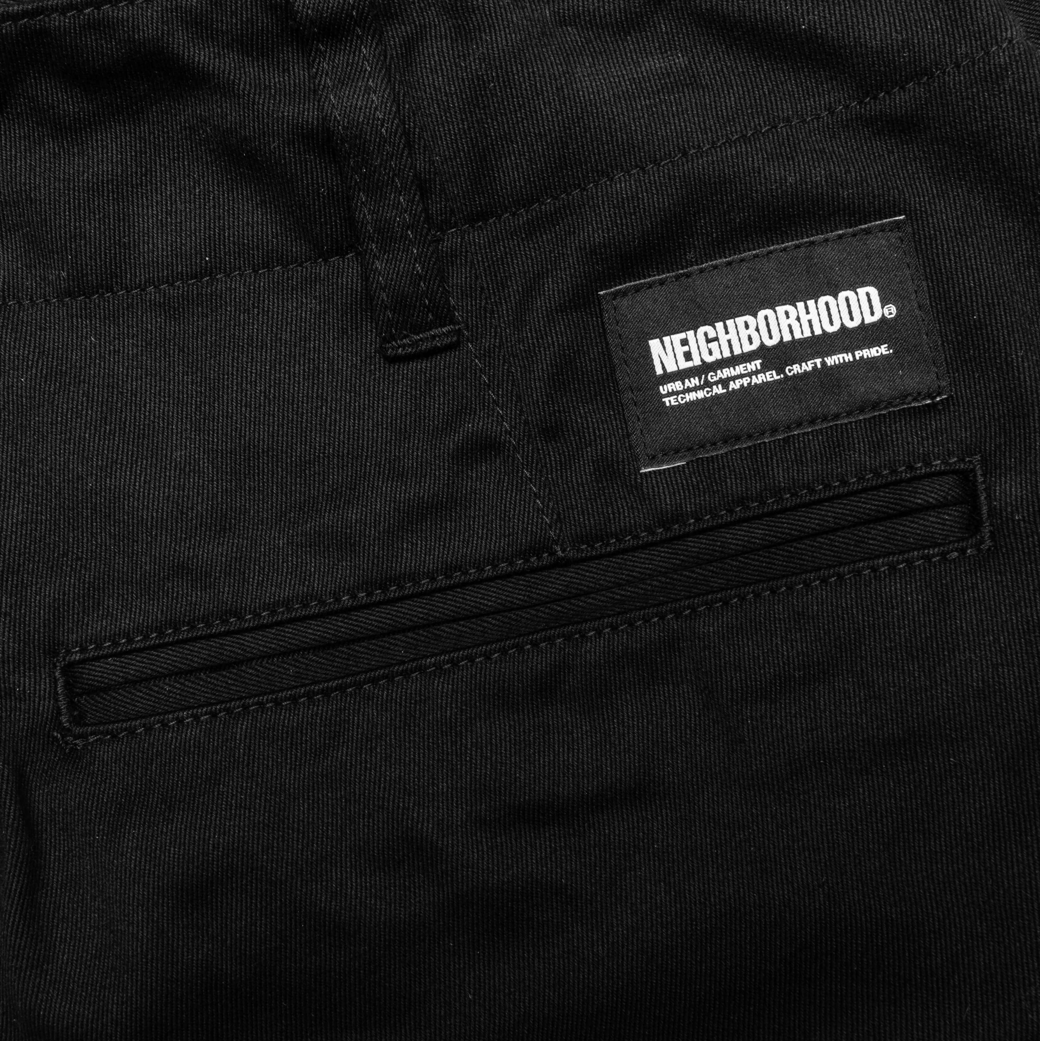 Classic Chino Short Pants - Black - Image 5