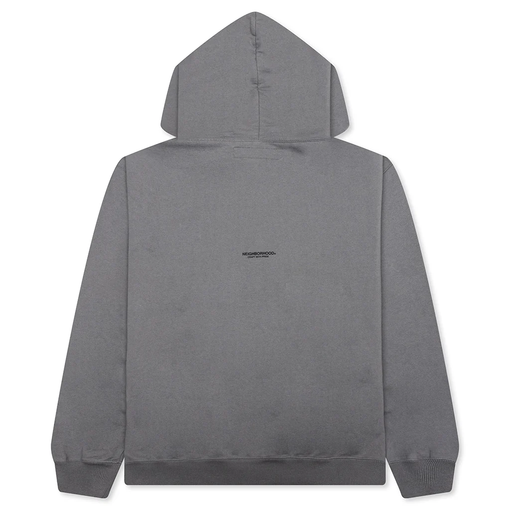 Classic Sweat Hoodie L/S - Grey - Image 2