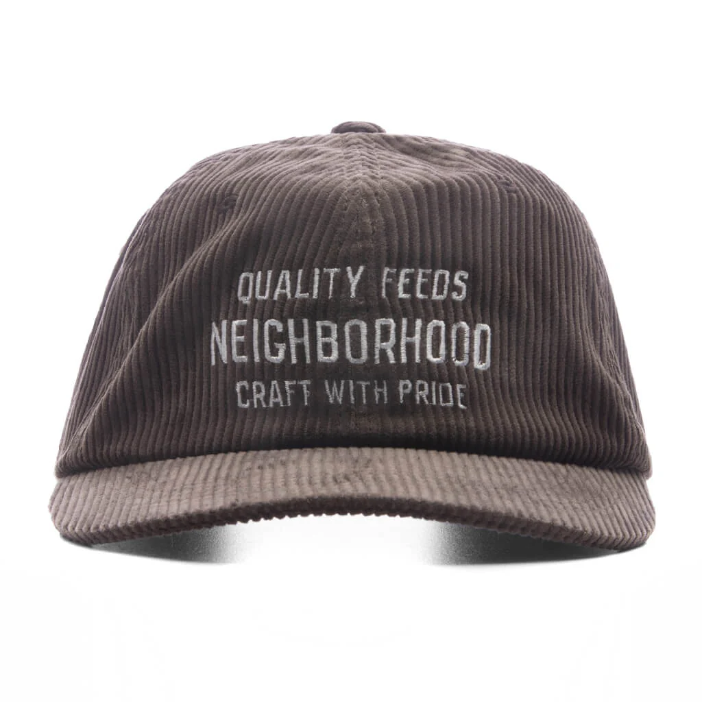 Corduroy Dad Cap - Brown