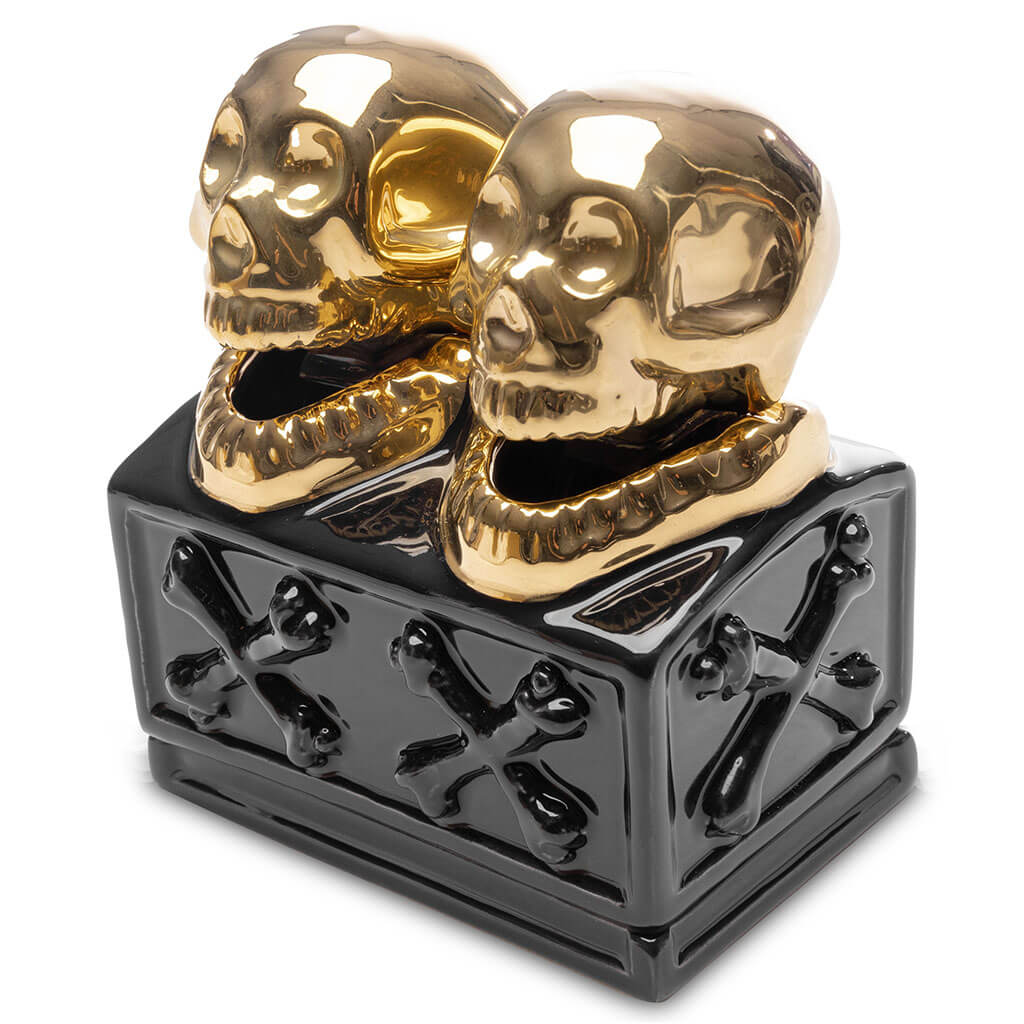 Dualskull Incense Chamber - Black/Gold - Image 3