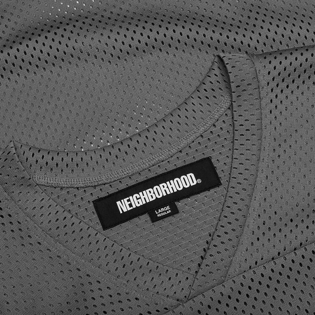 Hockey S/S V Neck Jersey - Gray - Image 4