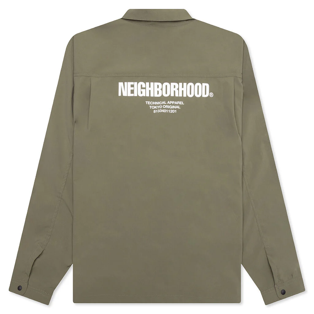 Multifunctional L/S Shirt - Olive Drab - Image 2