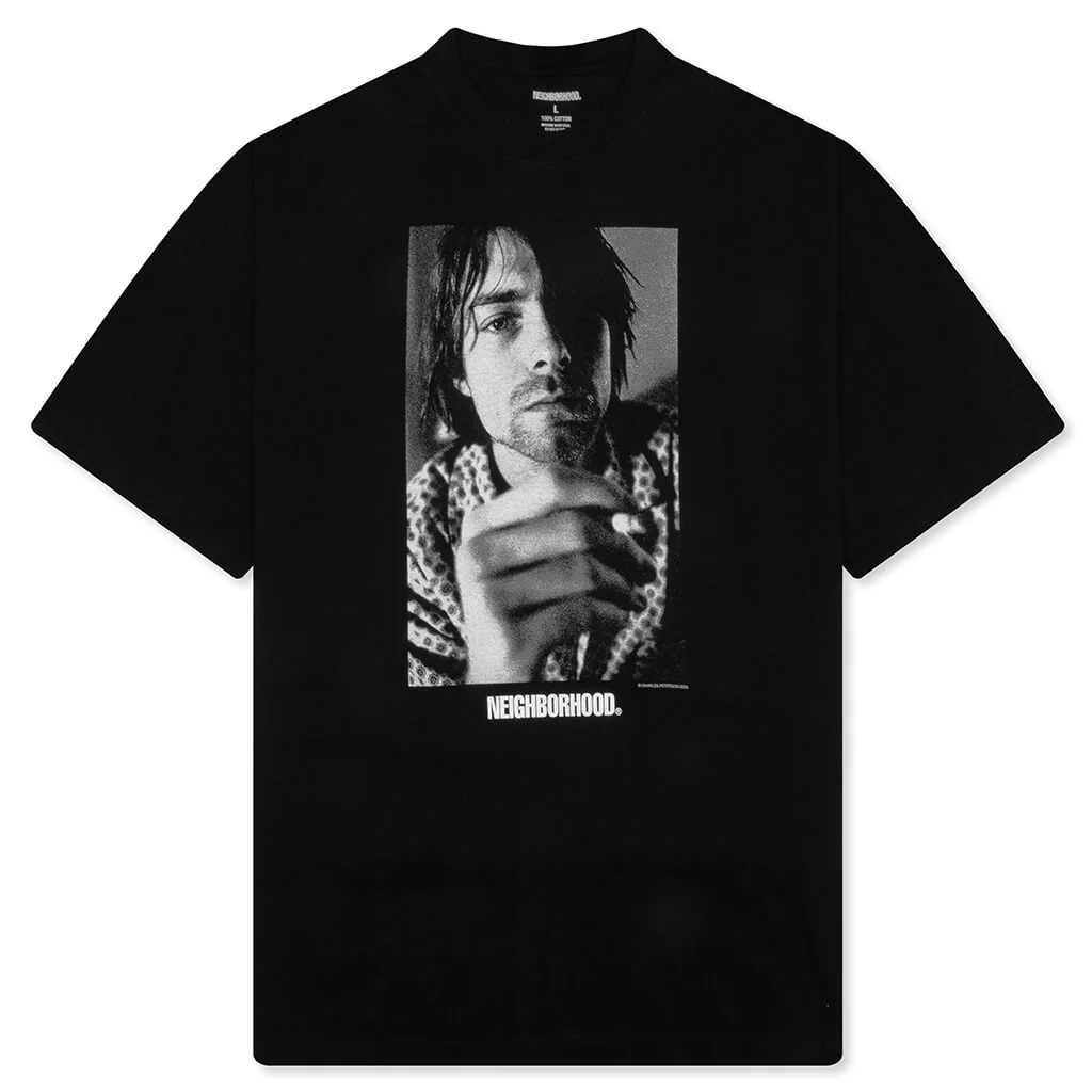Neighborhood x Charles Peterson S/S Tee 4 - Black