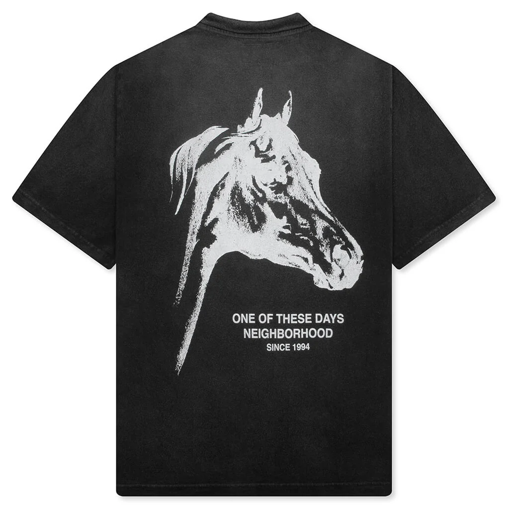 Neighborhood x One of These Days S/S Crewneck Tee - Black - Image 2