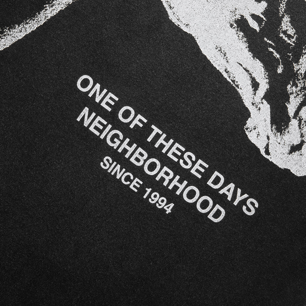 Neighborhood x One of These Days S/S Crewneck Tee - Black - Image 4