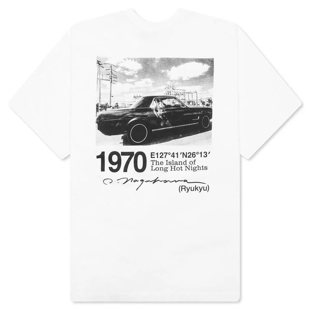 Neighborhood x Osamu Nagahama S/S Tee 4 - White - Image 2
