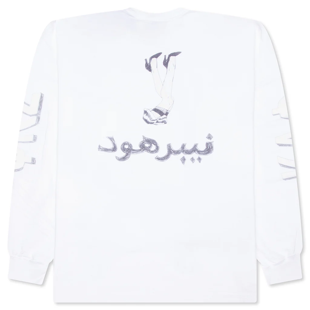 NH L/S Tee 9 - White - Image 2