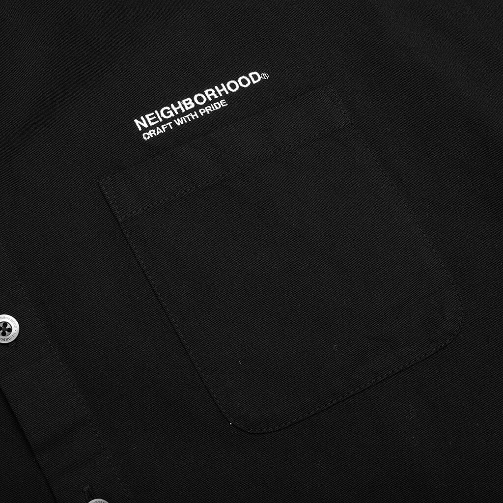 Over Shirt L/S - Black - Image 4