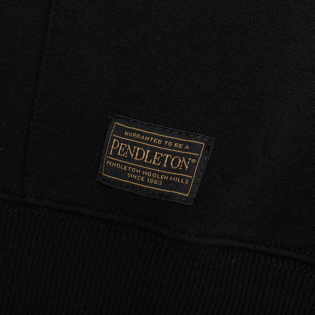 Pendleton .CO L/S Hooded Sweatshirt - Black - Image 5