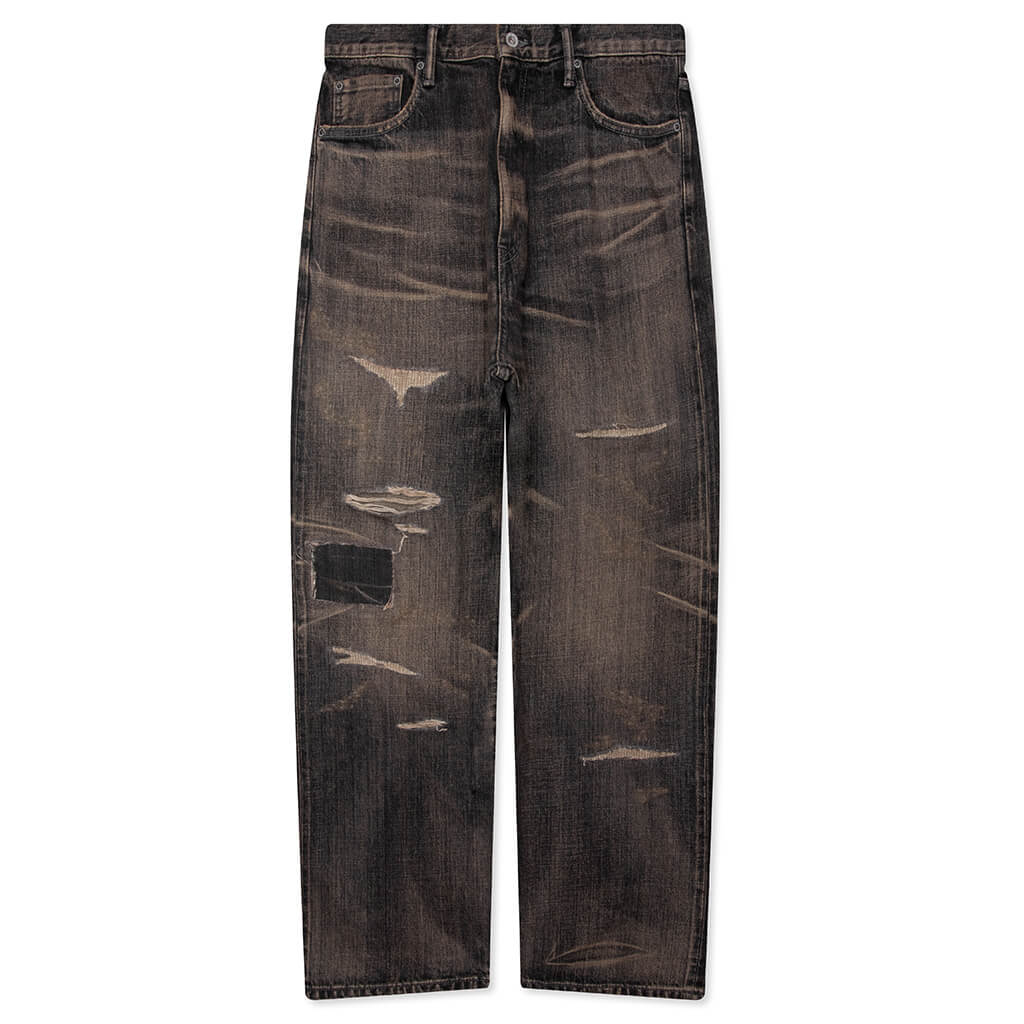 Savage DP Basic Denim Pants - Black