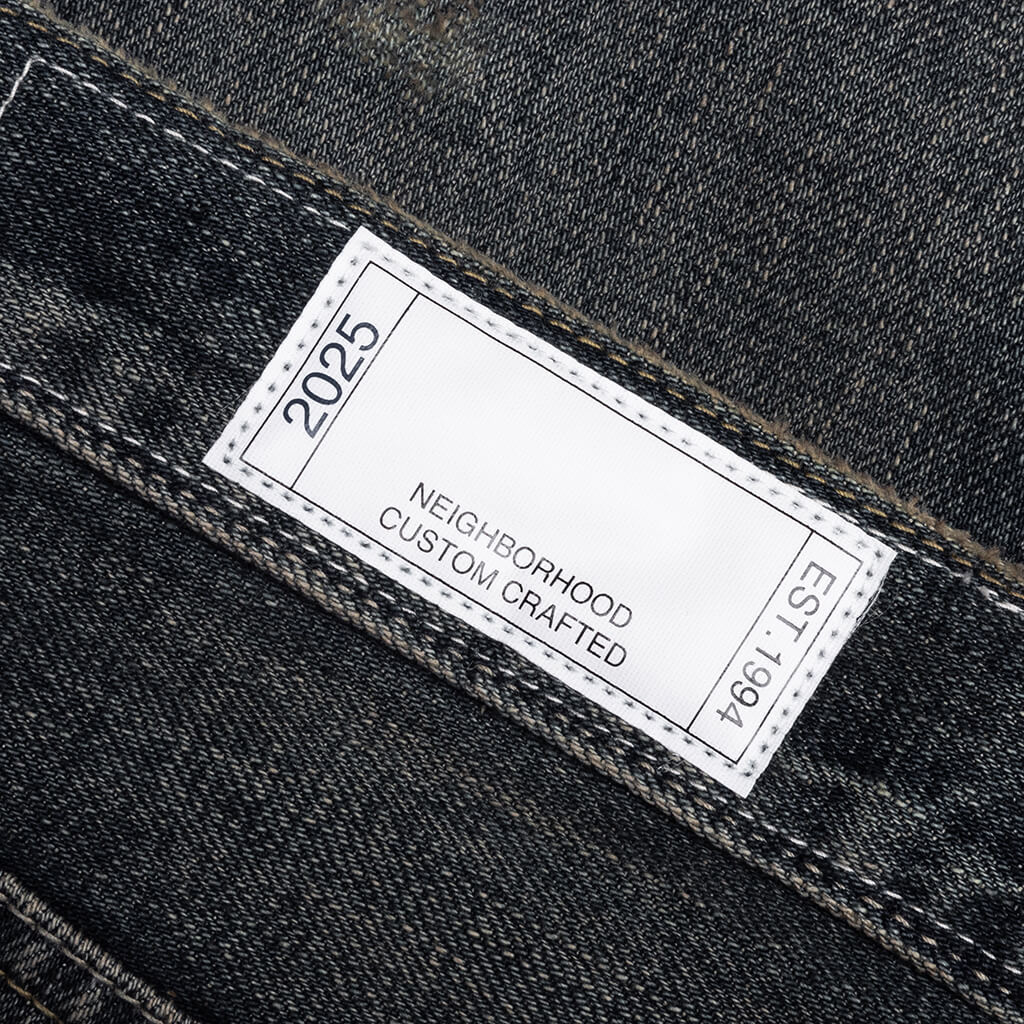 Savage DP Basic Denim Pants - Indigo - Image 4