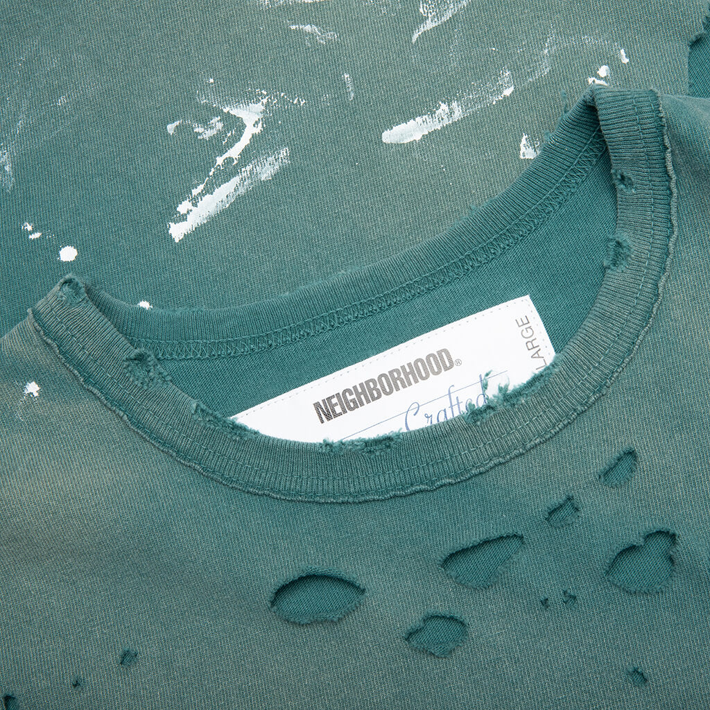 Savage S/S Pocket Crewneck - Green - Image 4