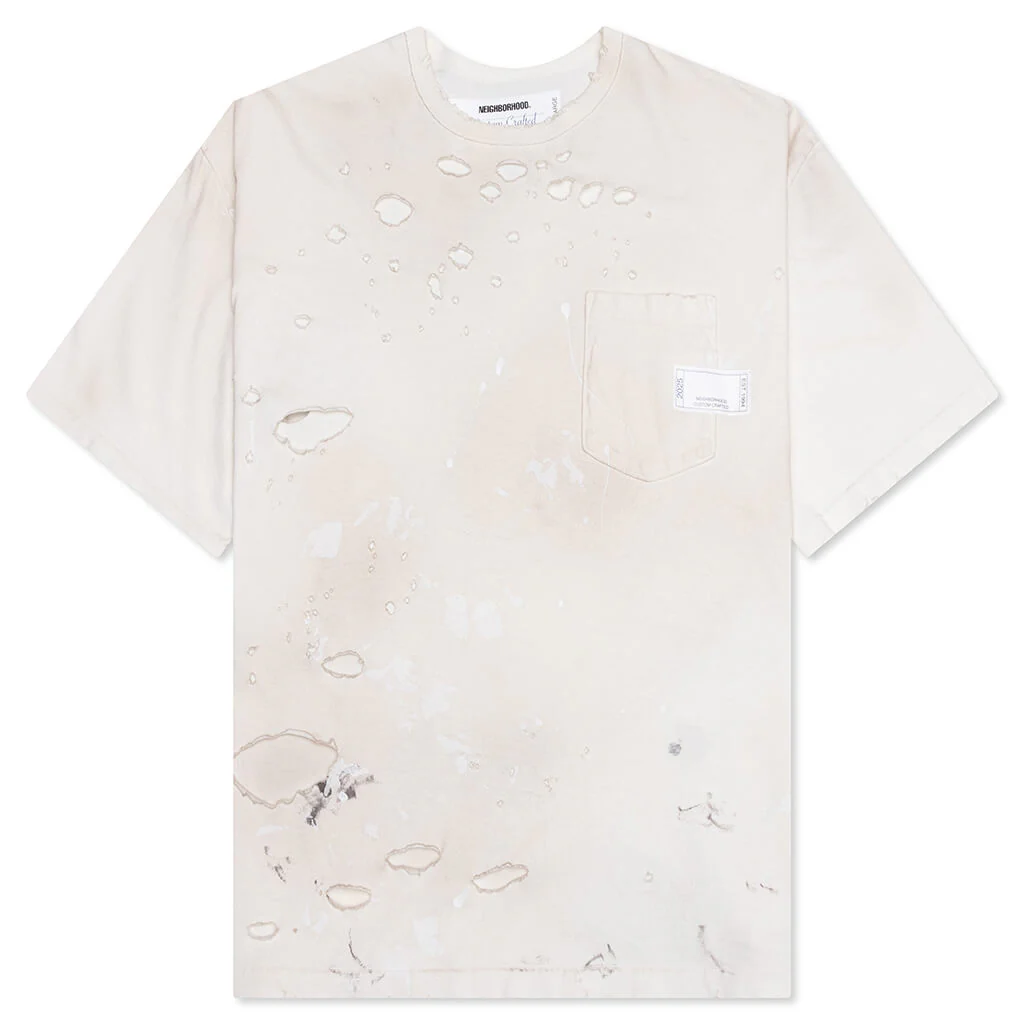 Savage S/S Pocket Crewneck - Off White