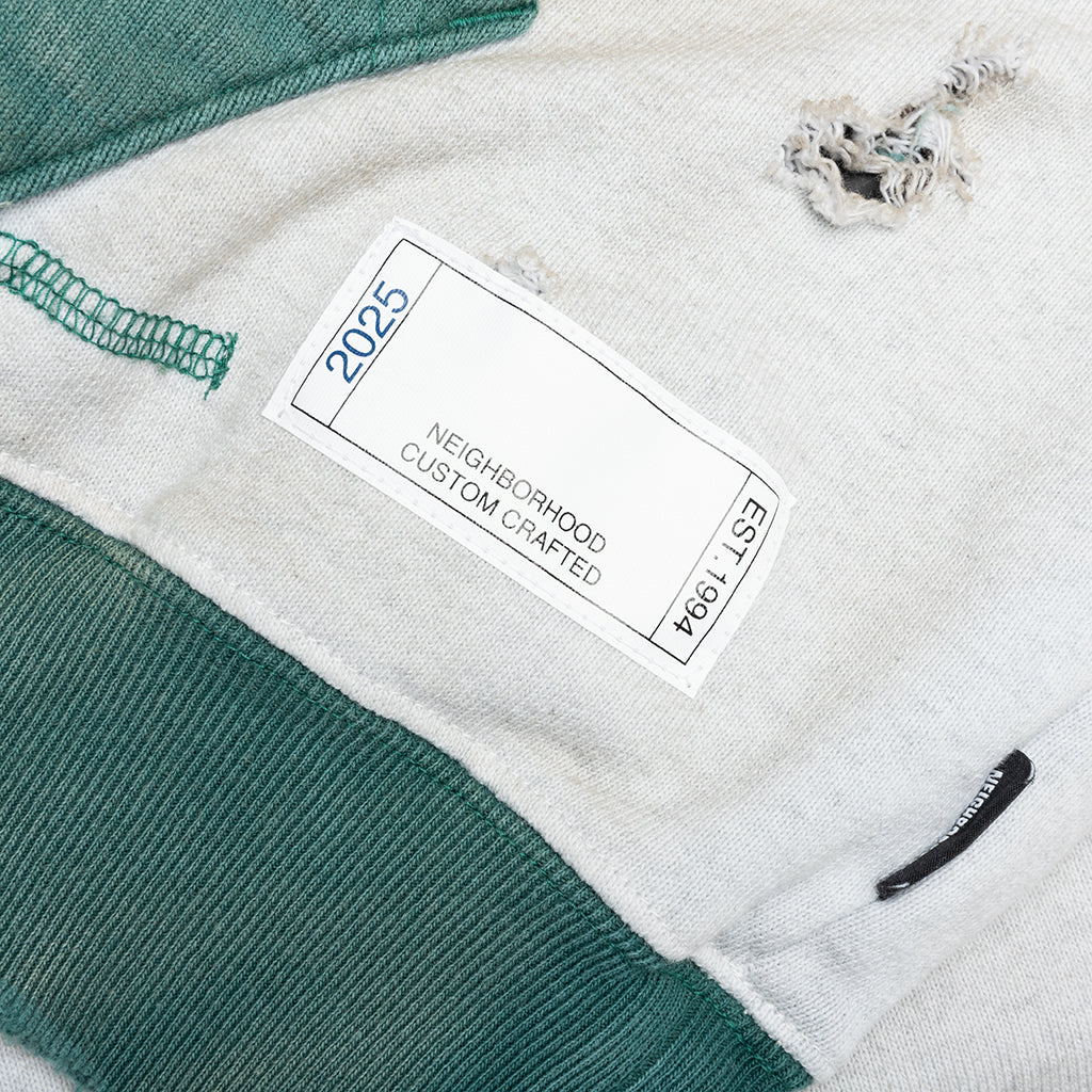 Savage Sweat L/S Hoodie - Green - Image 5