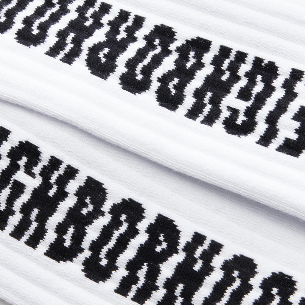 Shift Logo Socks - White - Image 2