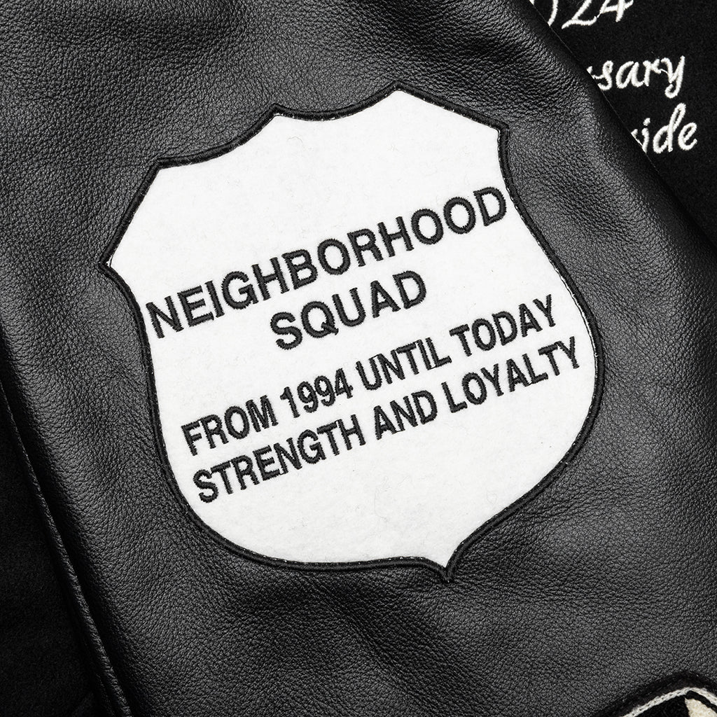 Stadium Jacket - Black/White - Image 4
