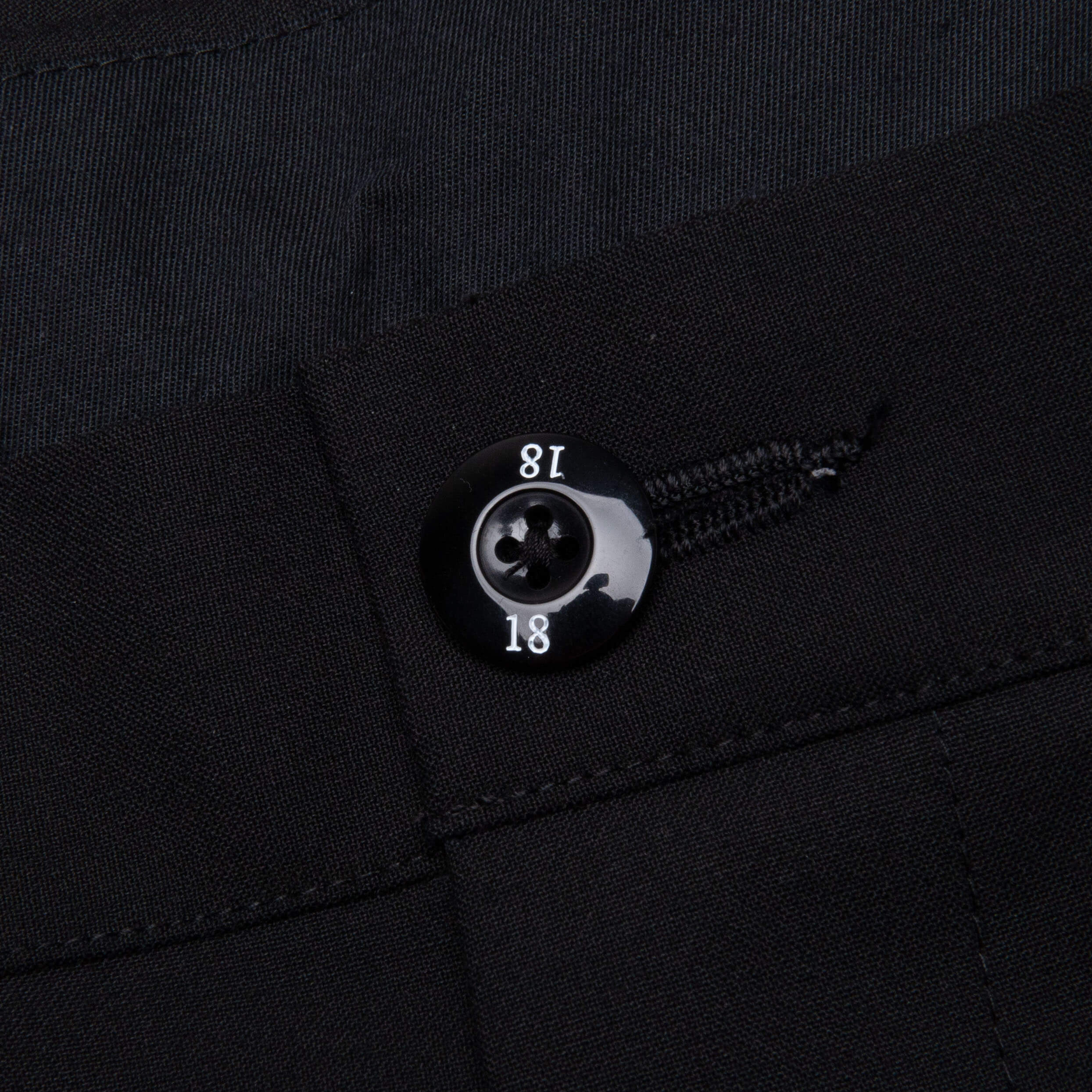 Tuck Pants - Black - Image 3