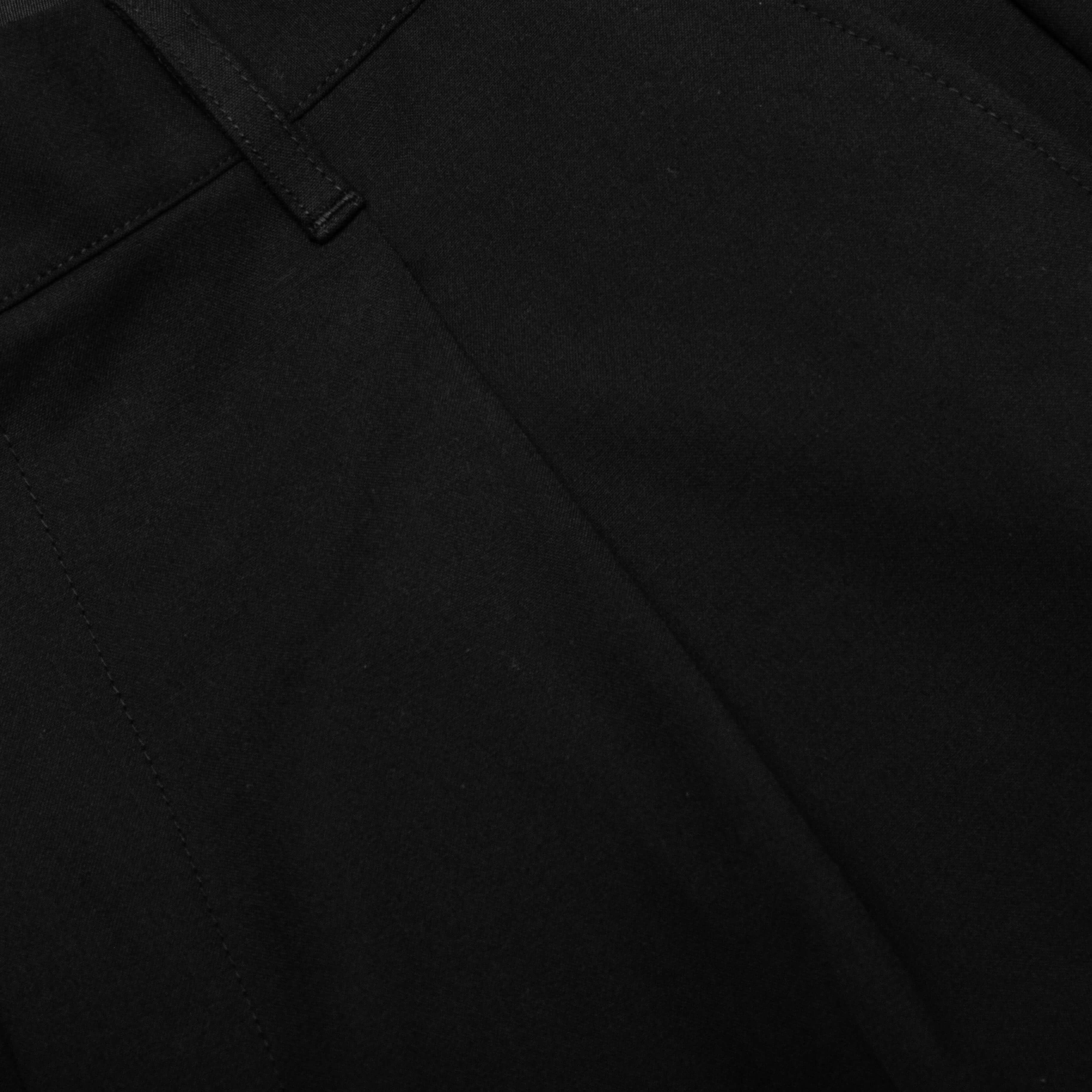 Tuck Pants - Black - Image 5