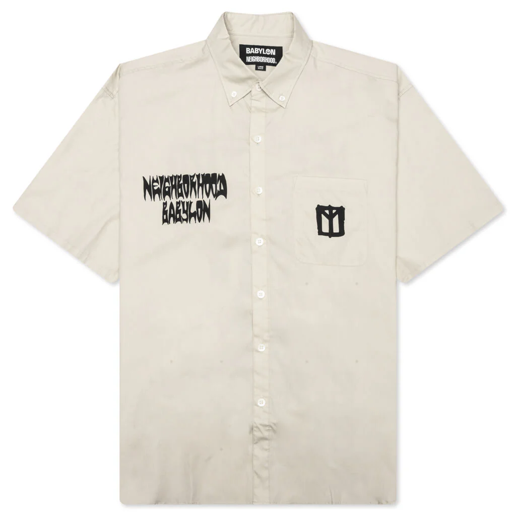 Neighborhood x Babylon BD Shirt SS-1 - Beige