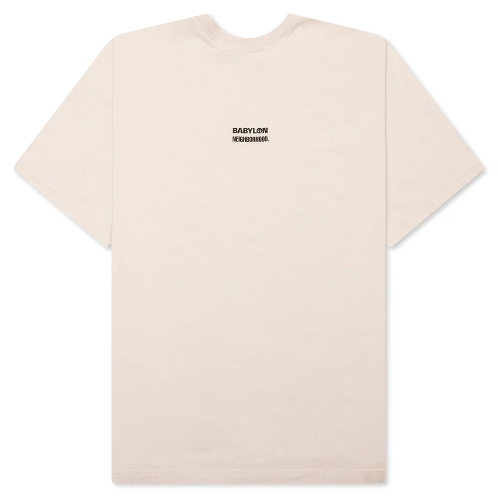 Neighborhood x Babylon Tee SS-1 - Beige - Image 2